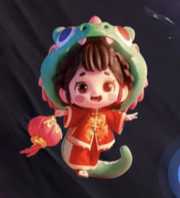 子比主题 – 顶部可爱小人挂件|风雪源码